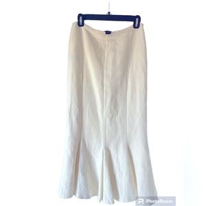 Ralph Lauren Cream Midi Skirt